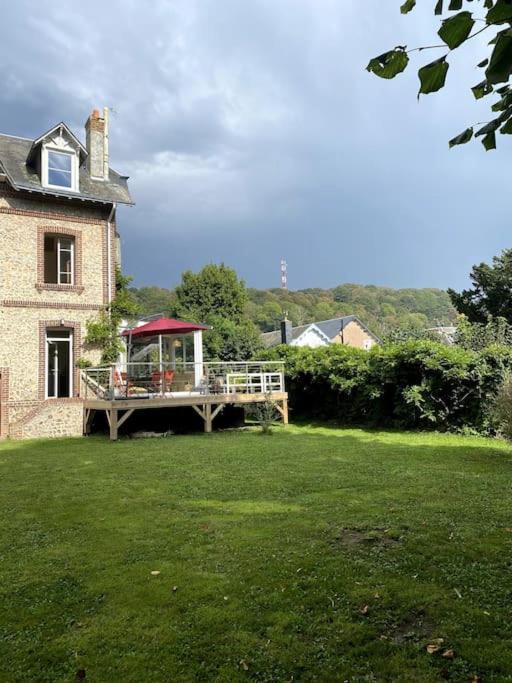 La Villa Lumaga Etretat Bagian luar foto