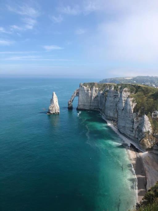 La Villa Lumaga Etretat Bagian luar foto
