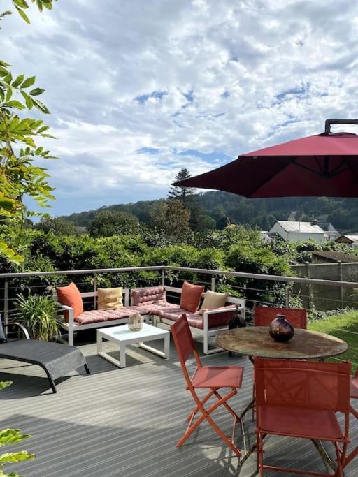 La Villa Lumaga Etretat Bagian luar foto