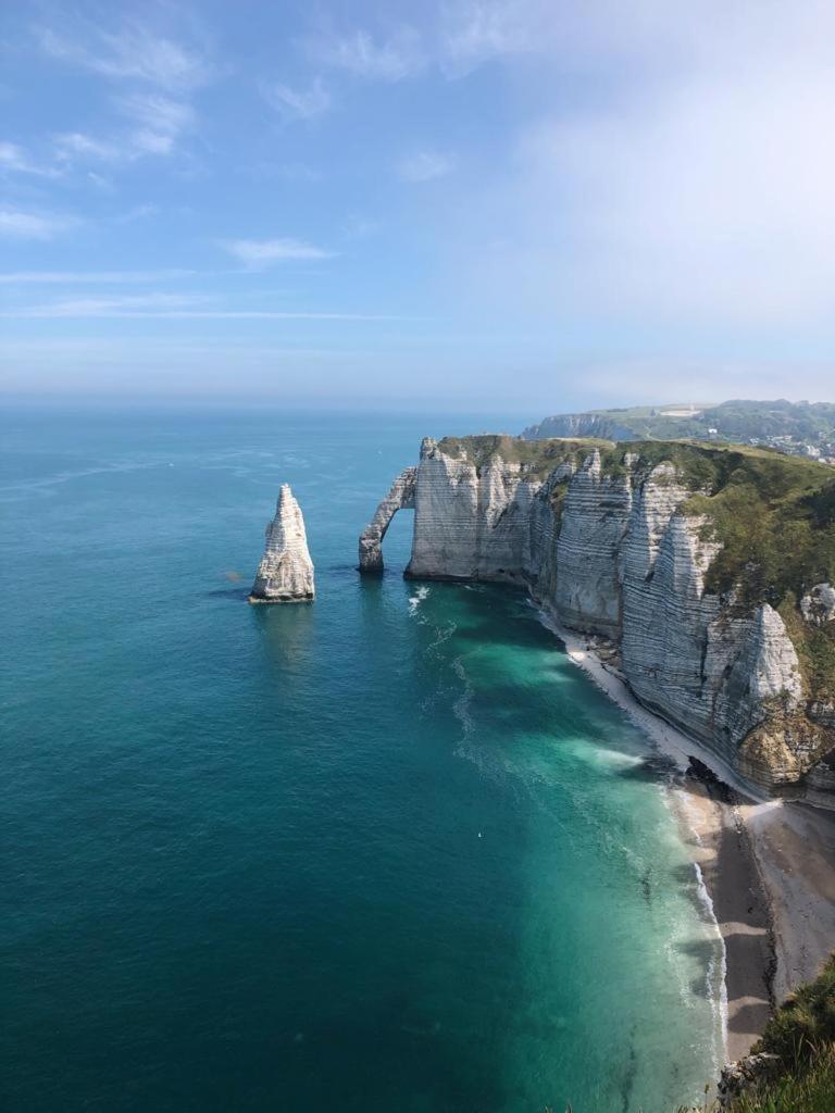La Villa Lumaga Etretat Bagian luar foto